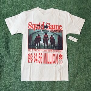 Market PacSun Squid Game The Challenge White T-Shirt Men's Size Small